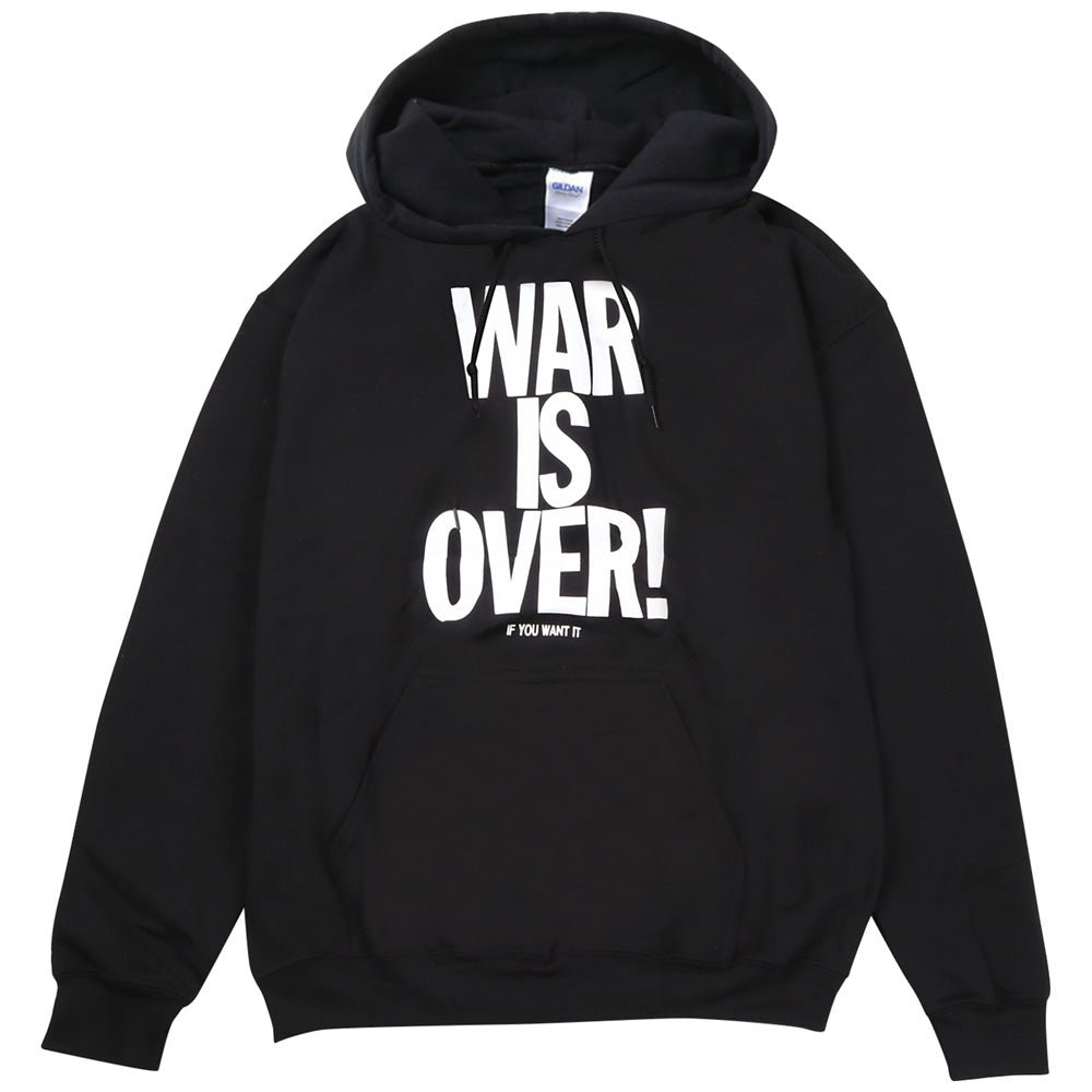 JOHN LENNON ジョンレノン (生誕 85年 ) - WAR IS OVER / white print / パーカー・スウェット / メンズ - PGS